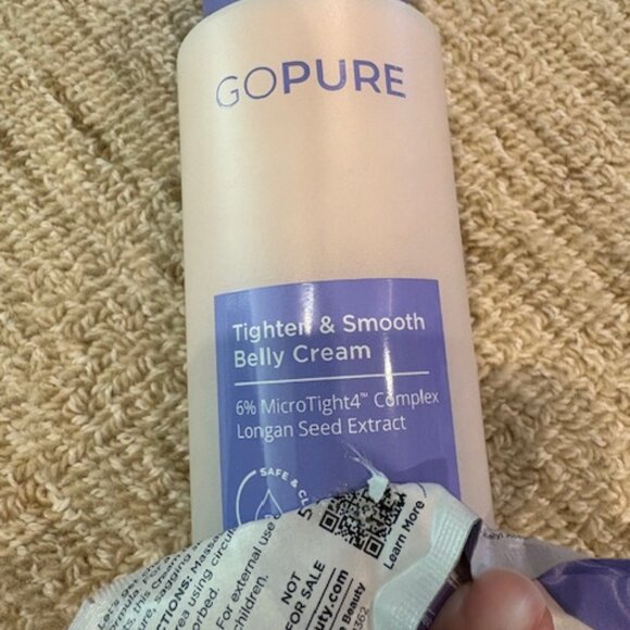 Go Pure Tighten and Smooth belly cream - Picture 2 of 4